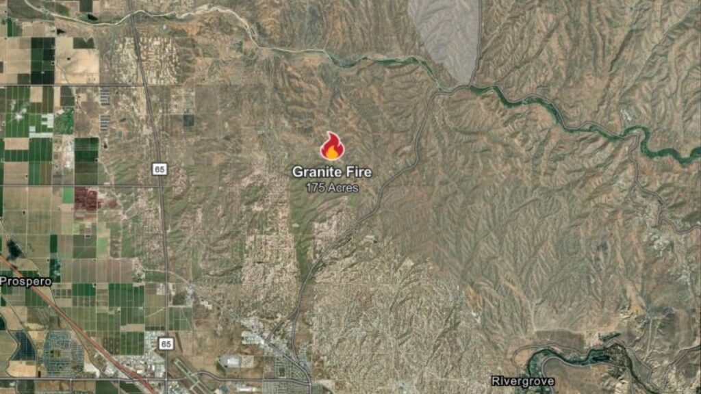 Kern County Wildfire Burns North of Bakersfield, 175 Acres Scorched ...