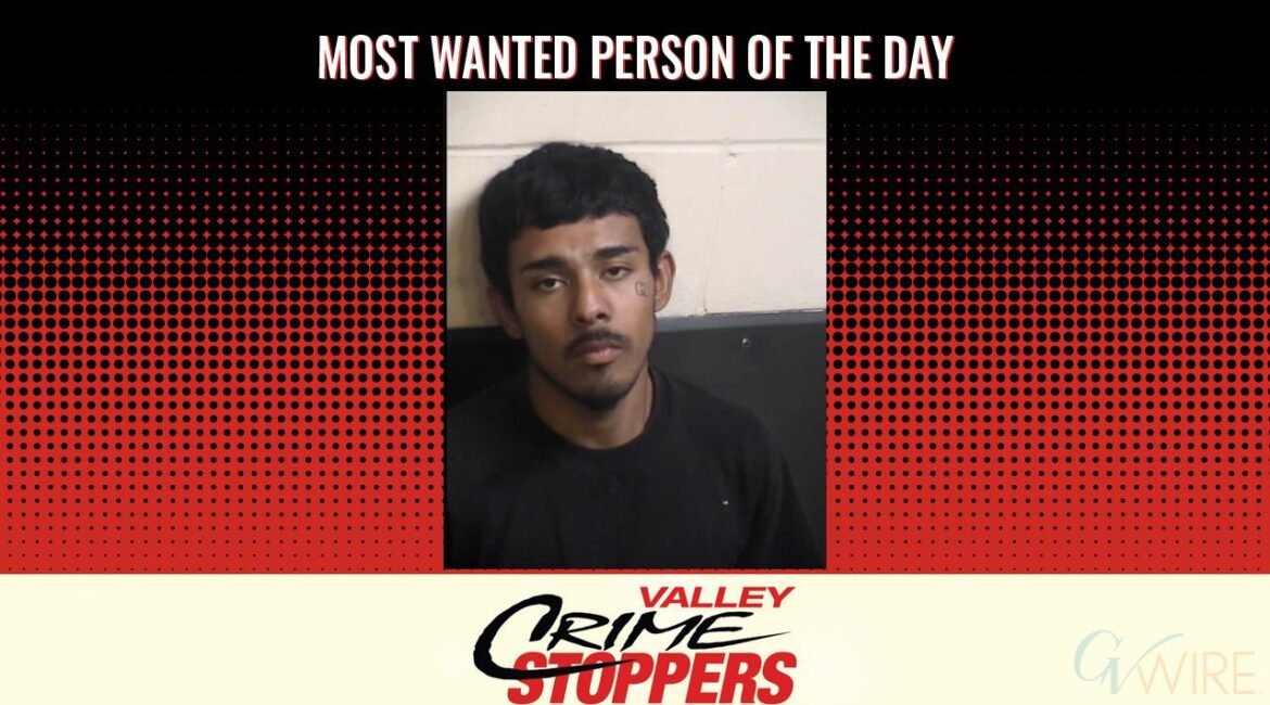 Alexis Rafael Torres is Valley Crime Stoppers' Most Wanted Person of the Day for June 17, 2025. (Valley Crimes Stoppers)