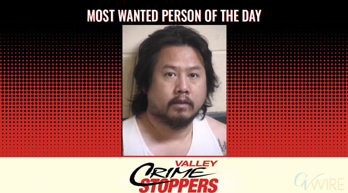 Allan Saly is Valley Crime Stoppers' Most Wanted Person of the Day for June 13, 2025. (Valley Crimes Stoppers)