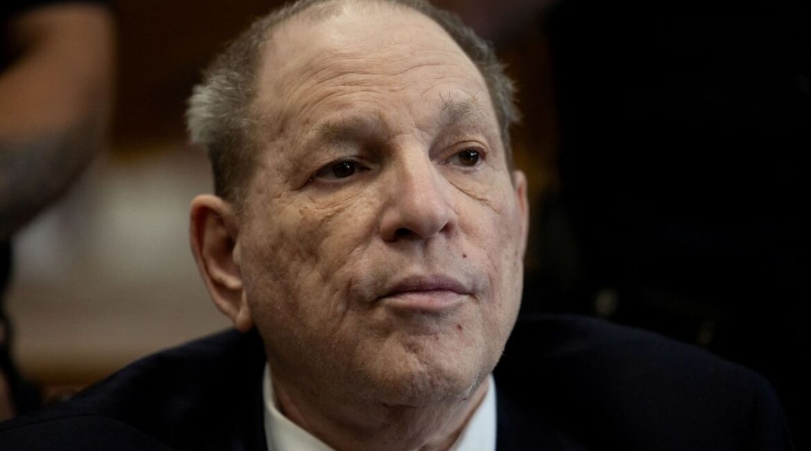 Harvey Weinstein appears for his retrial at the Manhattan criminal court, New York, U.S., May 30 2025. Yuki Iwamura/Pool via REUTERS/File Photo