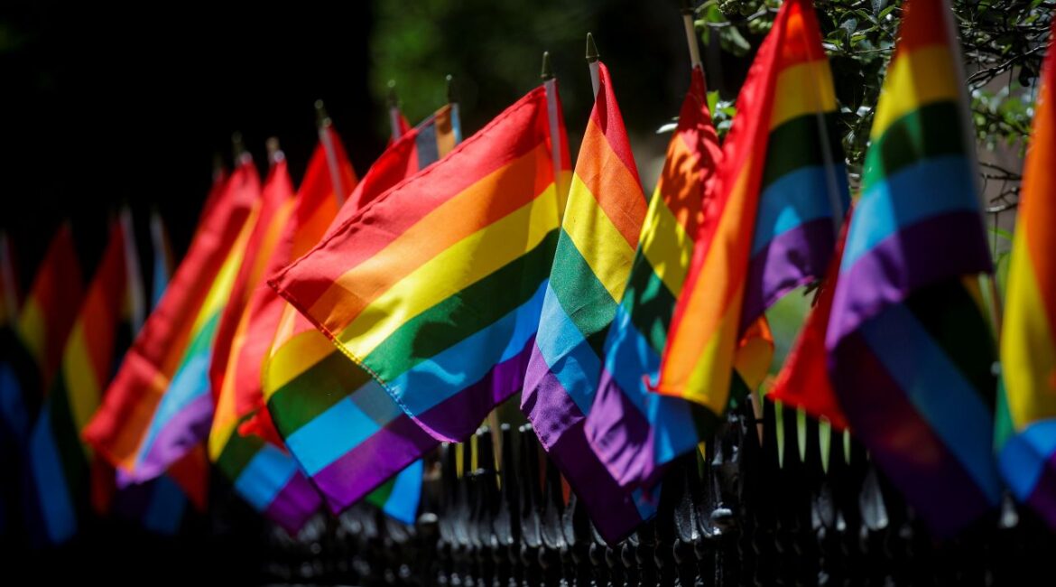 Pride Flags Fly in New York