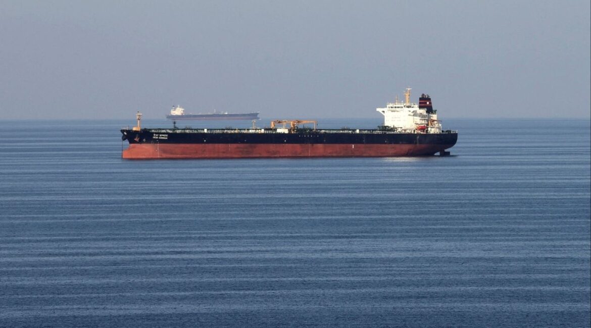 Oil tankers pass through the Strait of Hormuz, December 21, 2018. (Reuters File)