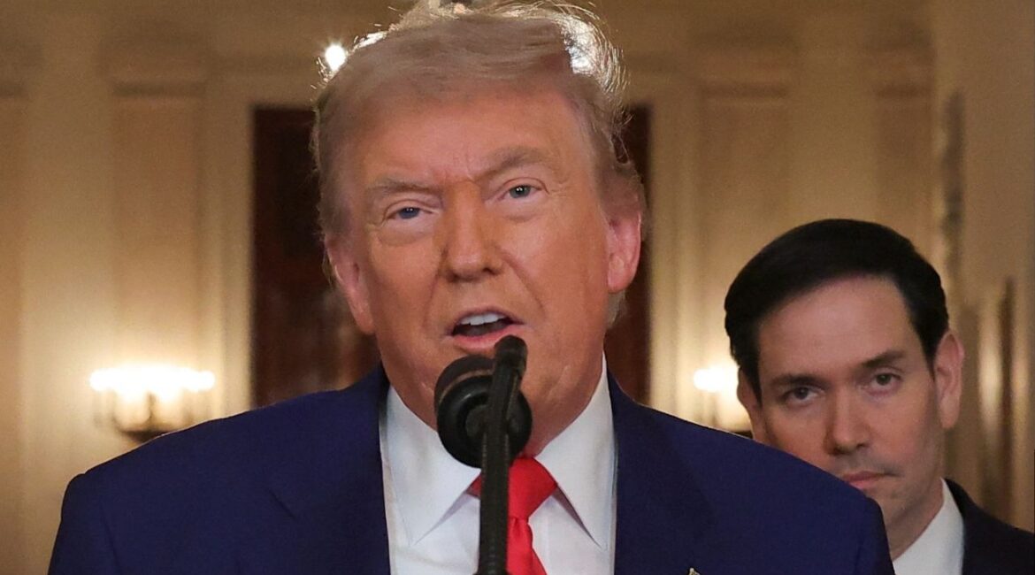 President Donald Trump delivers an address to the nation at the White House in Washington, D.C., U.S. June 21, 2025, following U.S. strikes on Iran's nuclear facilities. (Reuters File)
