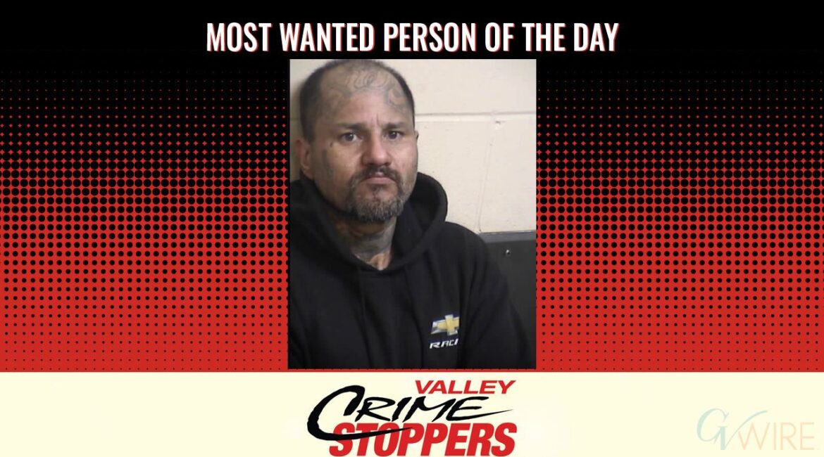 Sergio Castro Quezada is Valley Crime Stoppers' Most Wanted Person of the Day for June 9, 2025. (Valley Crimes Stoppers)