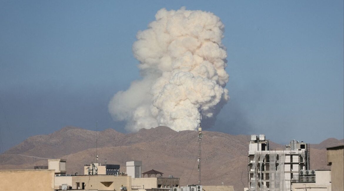 Smoke rises following an Israeli attack in Tehran, Iran, June 18, 2025. Majid Asgaripour/WANA (West Asia News Agency) via REUTERS/ File Photo