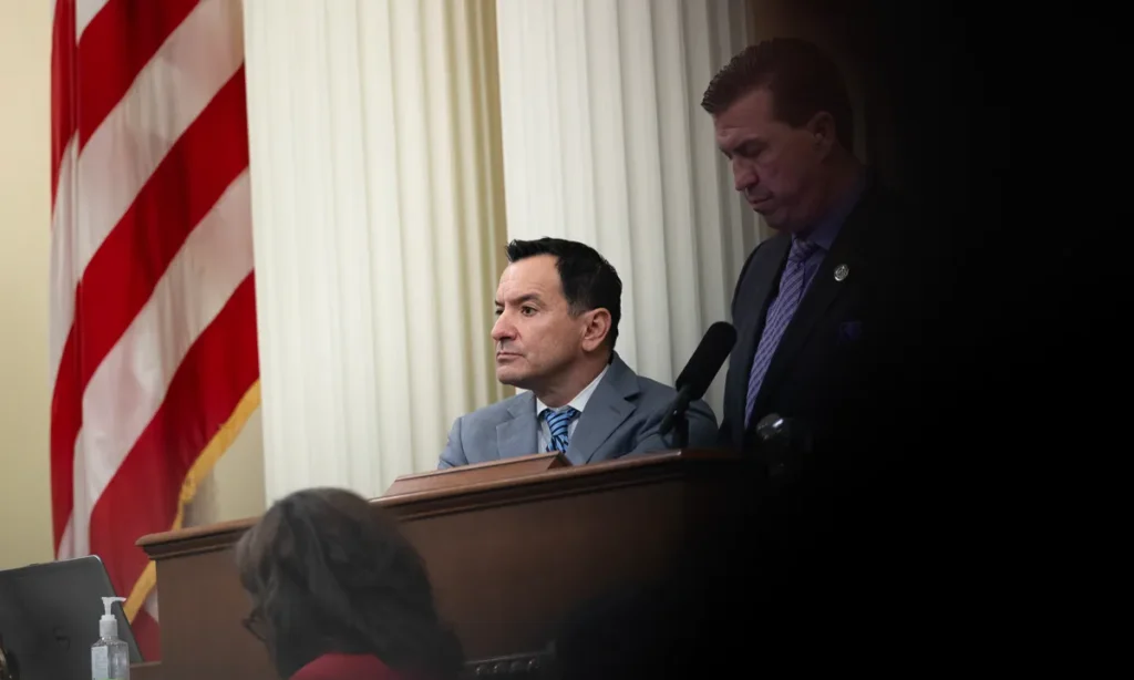 Anthony Rendon on the Assembly Dais in 2022