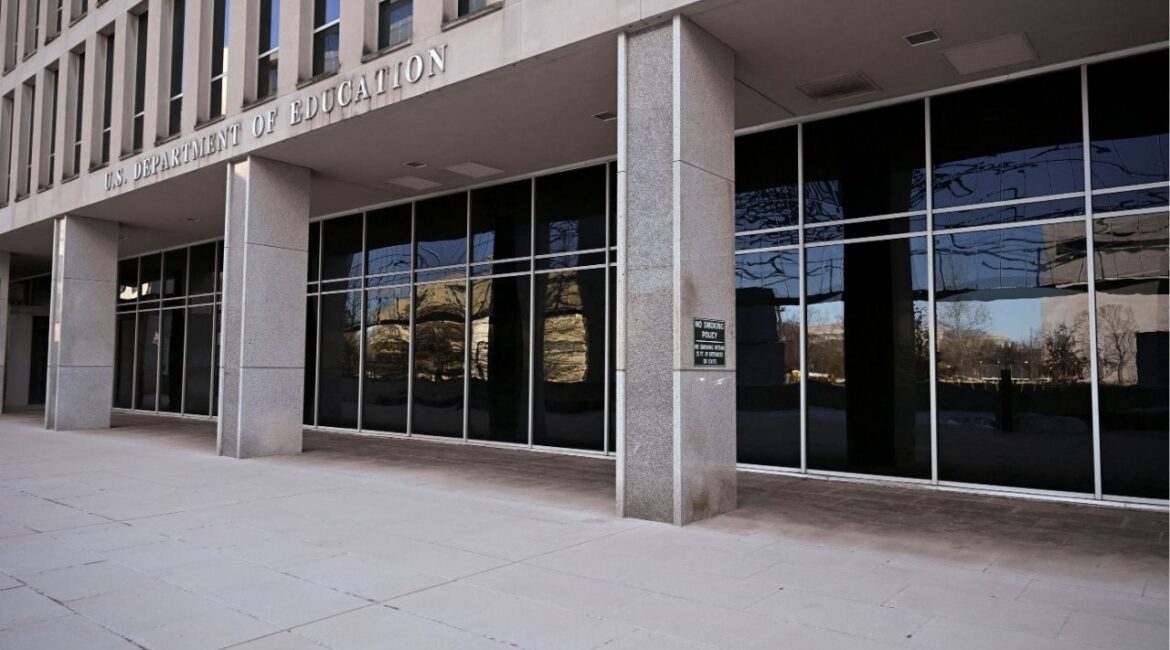 A view of the U.S. Department of Education building in Washington, D.C., U.S., February 1, 2025. (Reuters/Annabelle Gordon)