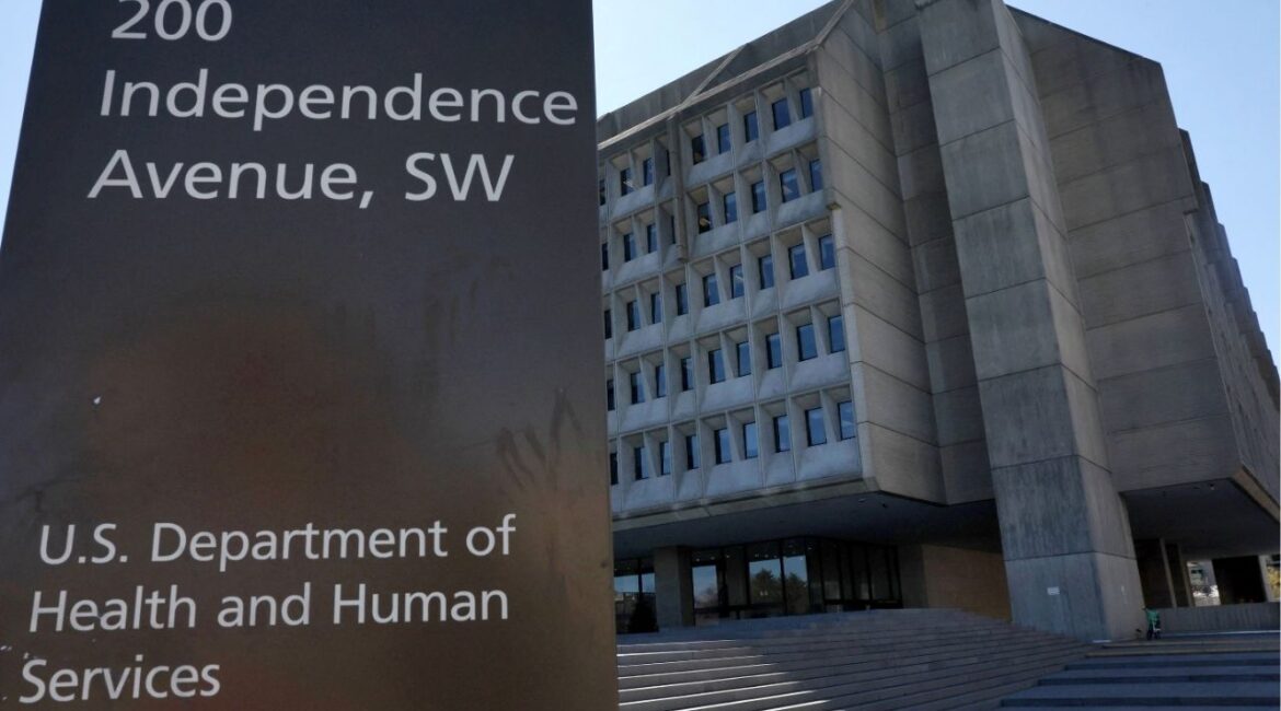 A view of the U.S. Department of Health and Human Services building, in Washington, D.C., U.S., March 27, 2025. (Reuters File)
