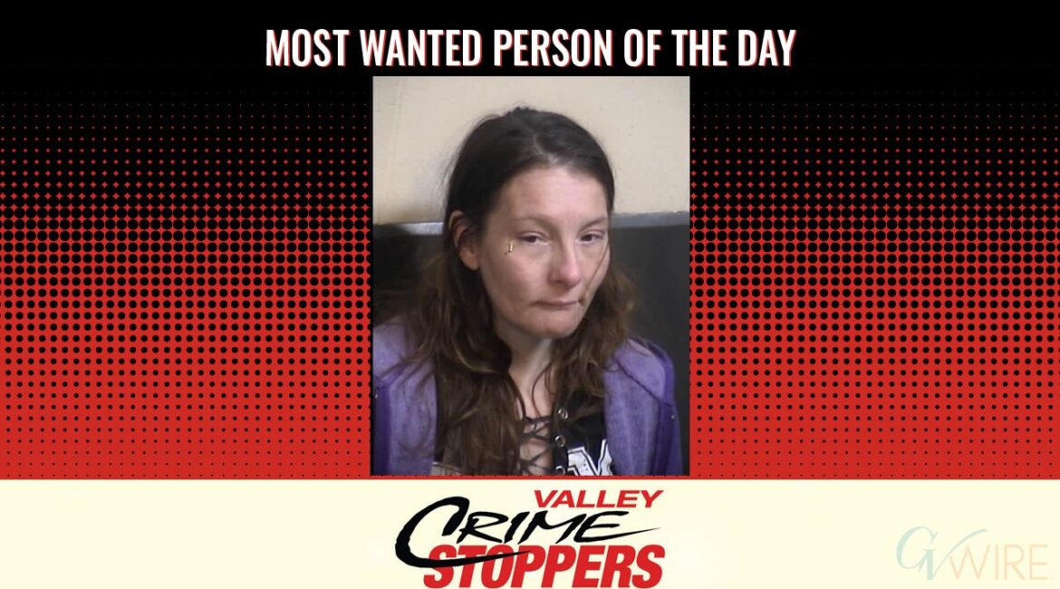 Barbie Nicole Hall is Valley Crime Stoppers' Most Wanted Person of the Day for July 28, 2025. (Valley Crimes Stoppers)
