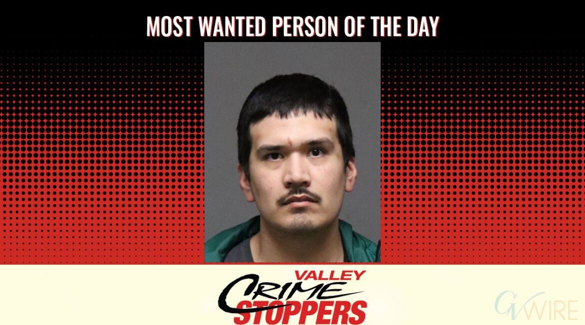 Francisco Salvador Zuniga is Valley Crime Stoppers' Most Wanted Person of the Day for July 10, 2025. (Valley Crimes Stoppers)