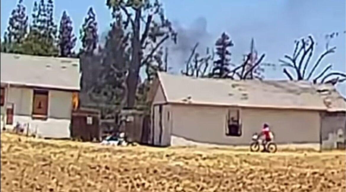 Fresno Fire officials are seeking help identifying a person of interest after a Thursday, June 26, 2025, house fire near Shields and Valentine was ruled arson. (Fresno FD)
