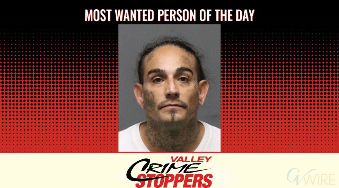 Guadalupe Gilberto Moreno is Valley Crime Stoppers' Most Wanted Person of the Day for July 9, 2025. (Valley Crimes Stoppers)