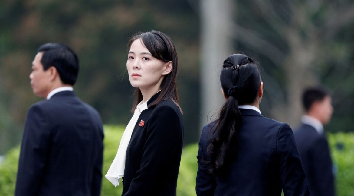 Kim Yo Jong, sister of North Korea's leader Kim Jong Un attends wreath laying ceremony at Ho Chi Minh Mausoleum in Hanoi, Vietnam March 2, 2019. (Reuters File)