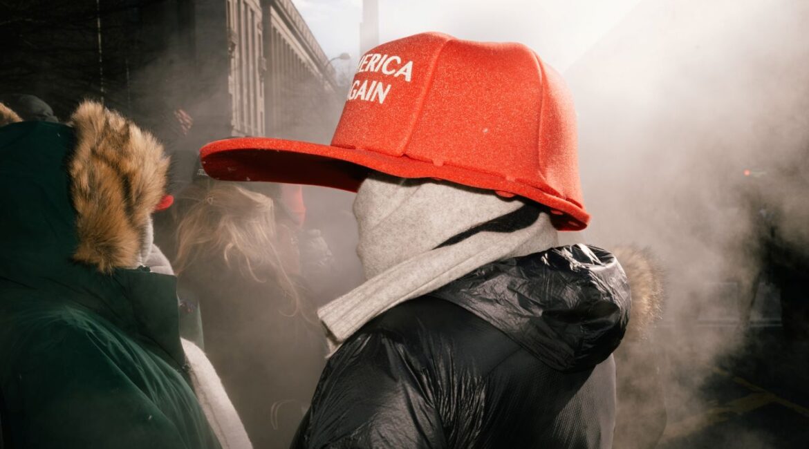 MAGA Supporter at Trump's Second Inauguration NYT