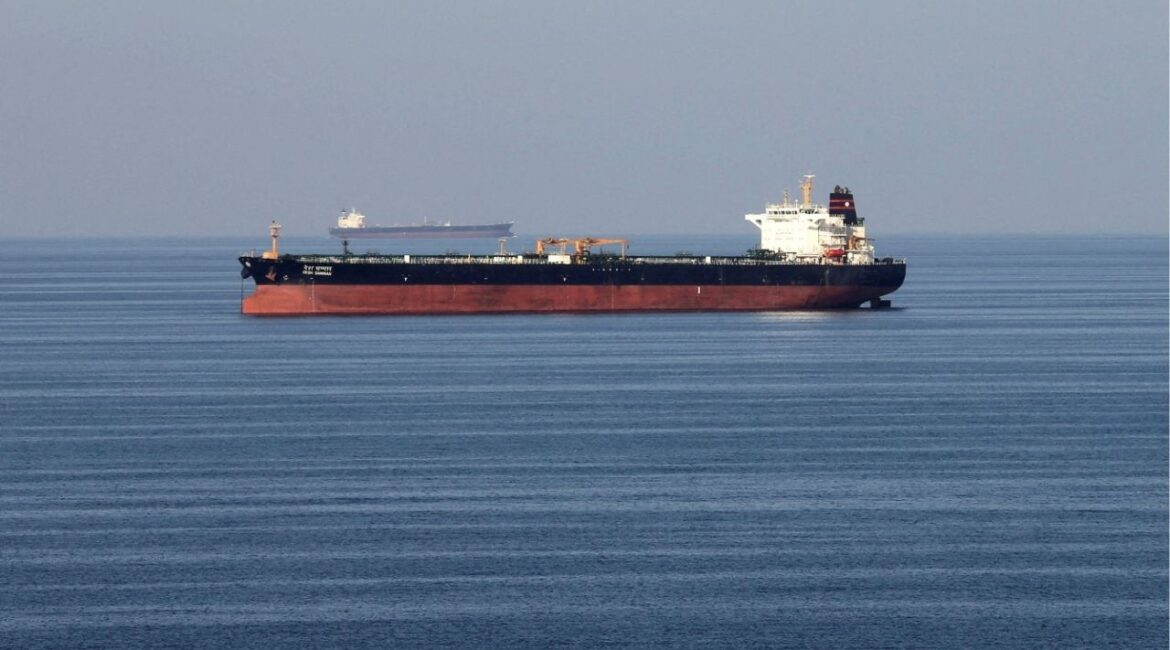 Oil tankers pass through the Strait of Hormuz, December 21, 2018. (Reuters File)