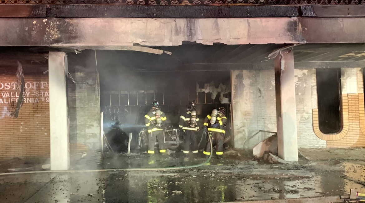 Driver Crashes Into a Post Office in San Jose, California
