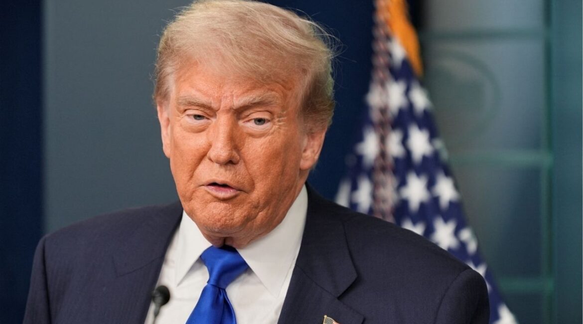 President Donald Trump speaks to the media, after the U.S. Supreme Court dealt a blow to the power of federal judges by restricting their ability to grant broad legal relief in cases as the justices acted in a legal fight over President Donald Trump's bid to limit birthright citizenship, in the Press Briefing Room at the White House in Washington D.C., June 27, 2025. (Reuters File)