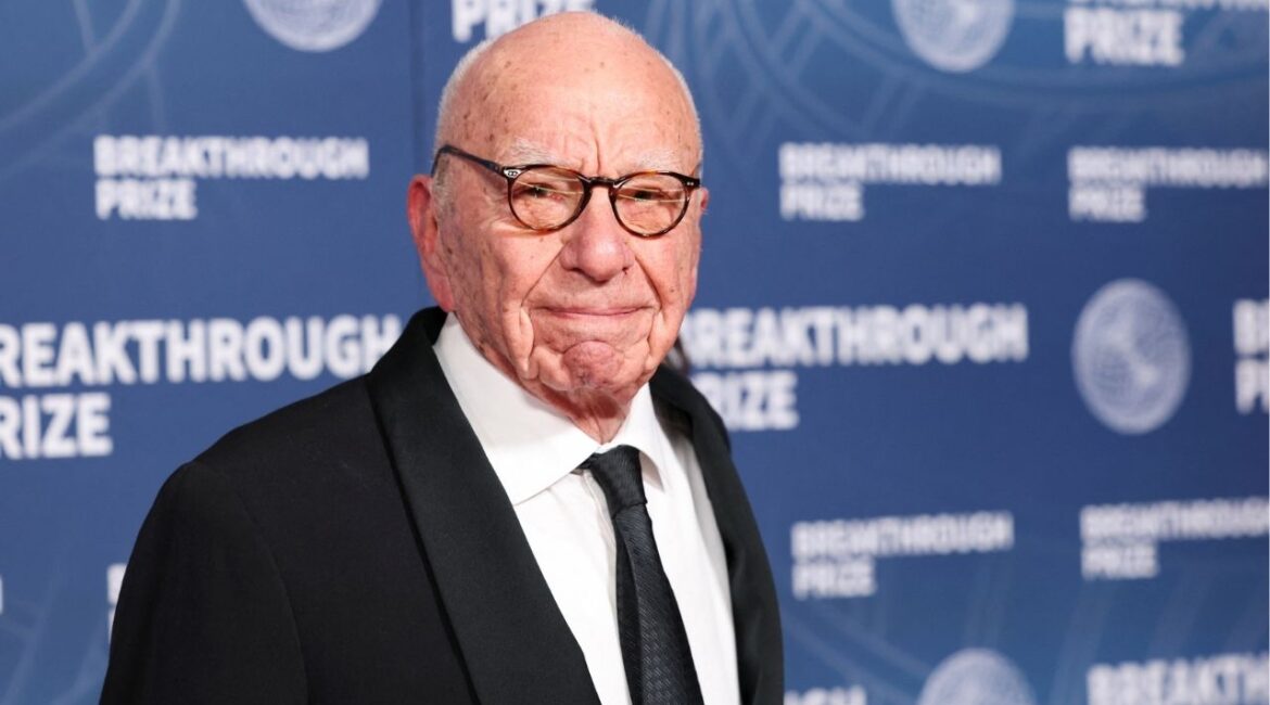 Rupert Murdoch attends the 2025 Breakthrough Prize ceremony in Santa Monica, California, U.S., April 5, 2025. (Reuters File)