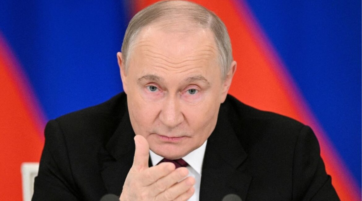 Russian President Vladimir Putin gives a statement to the media at the Kremlin in Moscow, Russia May 11, 2025. (Reuters File)