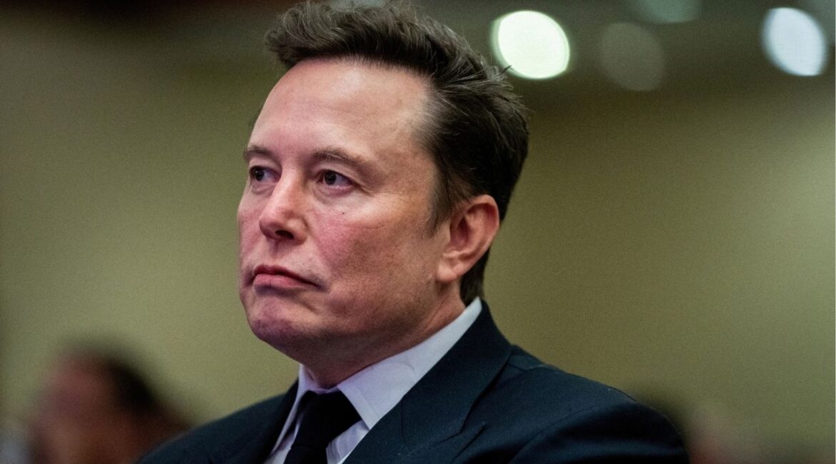 Tesla CEO and X owner Elon Musk listens as US President-elect Donald Trump speaks during a meeting with House Republicans at the Hyatt Regency hotel in Washington, DC, U.S. on November 13, 2024. (Reuters File)