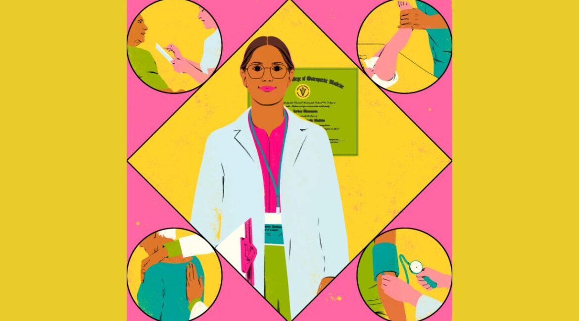 The number of osteopathic doctors has increased dramatically. People still don’t know what they are. (Sonia Pulido/The New York Times)