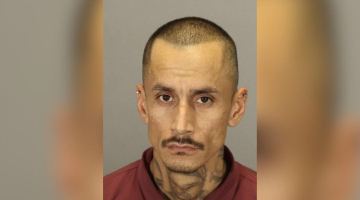 Tulare County deputies arrested Sotero Flores, 47, of Ivanhoe, in connection with a shooting in Ivanhoe that injured a man, while a second suspect, Rigoberto Lopez, 32, of Ivanhoe, remains at large. (Tulare County SO)