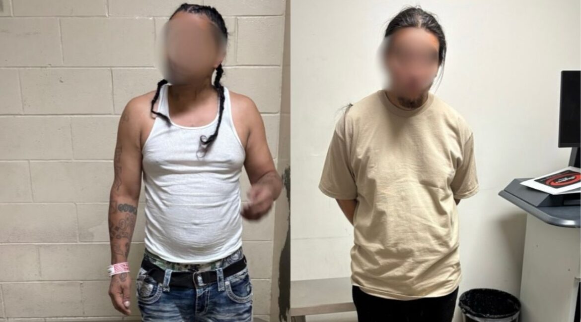 Two repeat theft offenders were arrested and a third suspect remains at large after a burglary at a Dollar General in Fowler, police said. (Fowler PD)