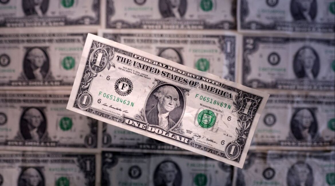 U.S. dollar banknotes are seen in this illustration taken March 19, 2025. (Reuters/Dado Ruvic/Illustration)