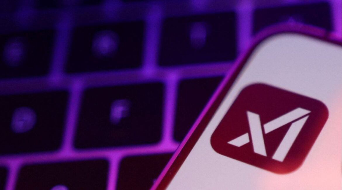 xAI logo is seen in this illustration taken, February 16, 2025. (Reuters File)