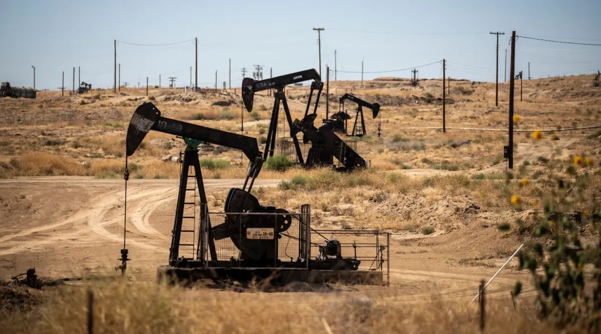 Kern County California Oil Pumps