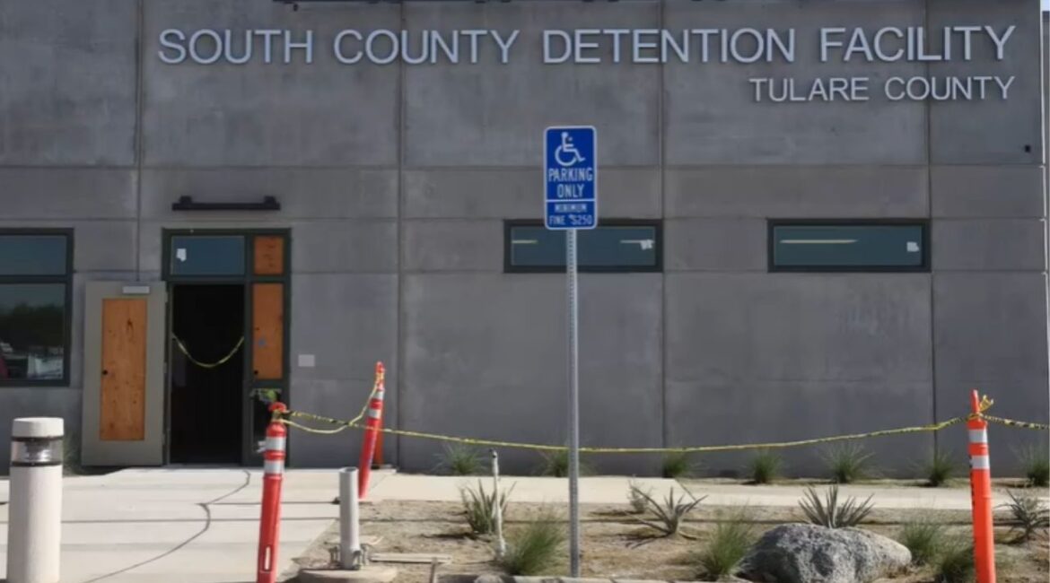 A 62-year-old inmate at the Tulare County South Jail Facility died Sunday, August 3, 2025, after collapsing during a medical emergency, with no foul play suspected, authorities said. (Tulare County SO)