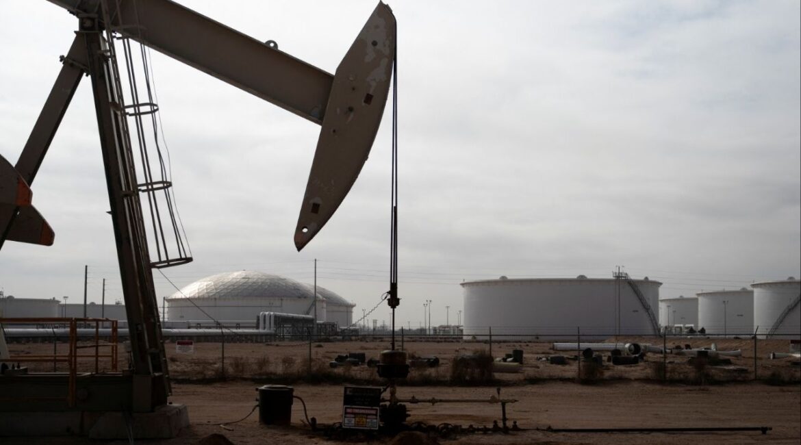 A pump jack operates near a crude oil reserve in the Permian Basin oil field near Midland, Texas, U.S. February 18, 2025. (Reuters File)