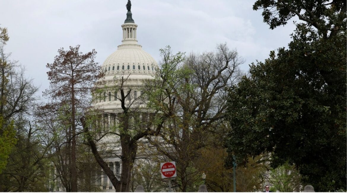 A view of the U.S. Capitol building in Washington, U.S., April 4, 2025. (Reuters File)