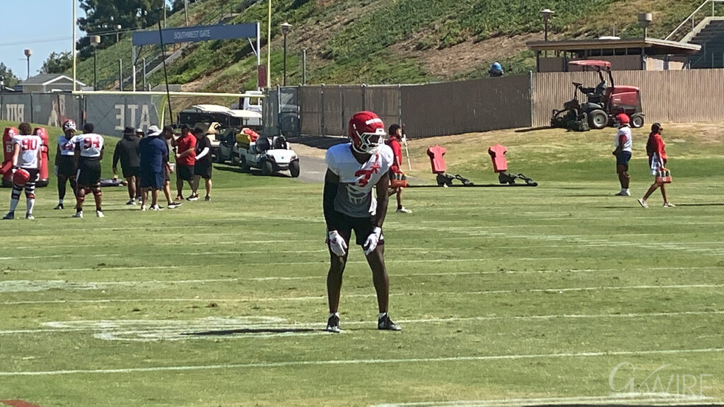 Al'Zillion Hamilton, #3, will be an integral piece to Fresno State's defense.