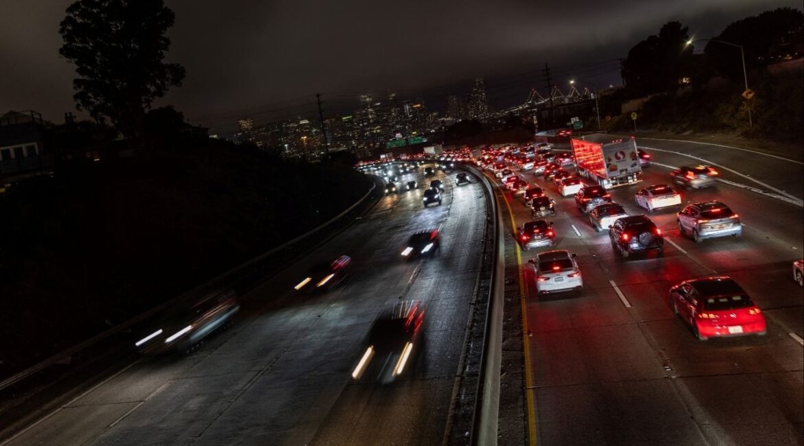 Car traffic is seen during rush hour in downtown San Francisco, California, U.S., July 29, 2025. (Reuters File)