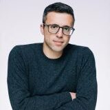 Portrait of New York Times Columnist Ezra Klein