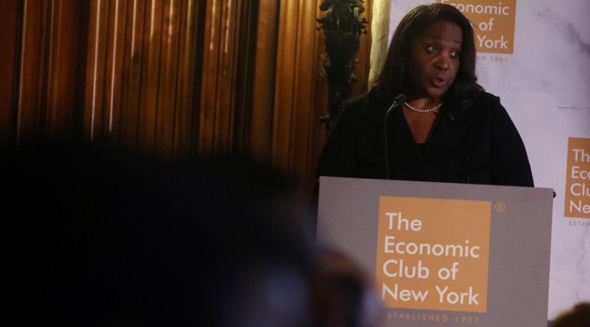 Federal Reserve Governor Lisa D. Cook speaks at the Economic Club of New York in New York City, U.S., June 25, 2024. (Reuters File)