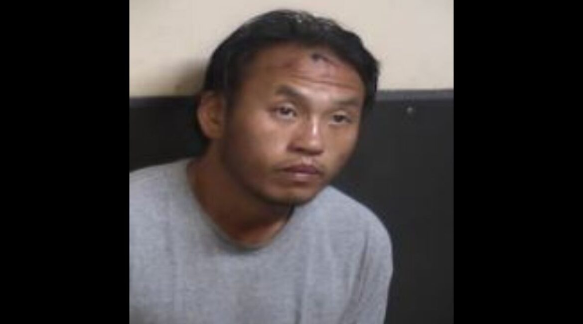 Fresno police arrested Chong Lee (pictured), 36, on Friday, August 19, 2025, in the stabbing death of Cecil Deloney, 31, and are seeking additional suspects in the southwest Fresno homicide. (Fresno PD)