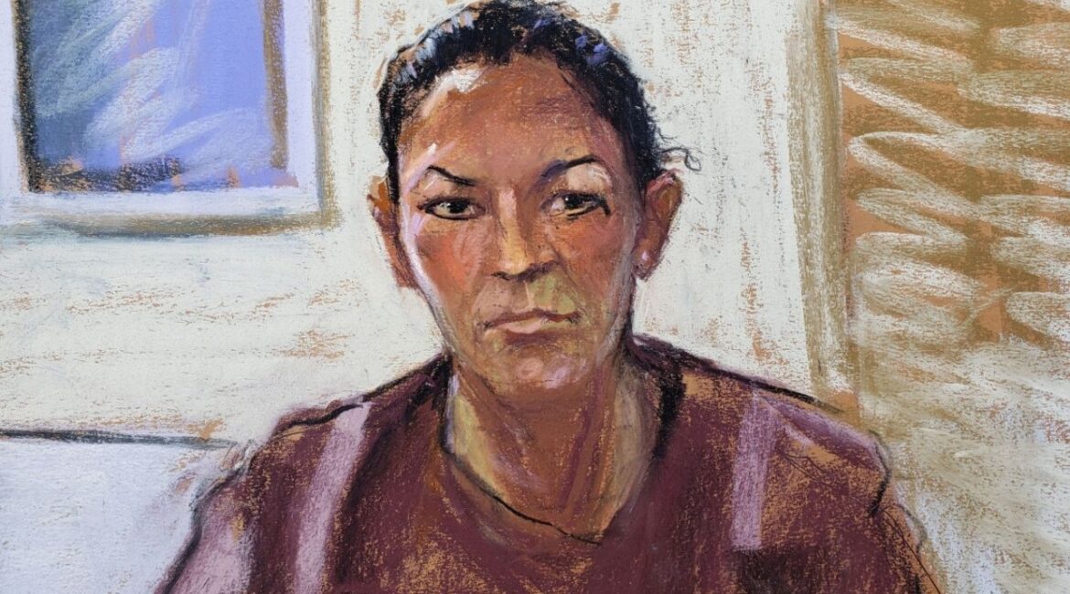 Ghislaine Maxwell appears via video link during her arraignment hearing in Manhattan Federal Court, in the Manhattan borough of New York City, New York, U.S. July 14, 2020 in this courtroom sketch. (Reuters File)