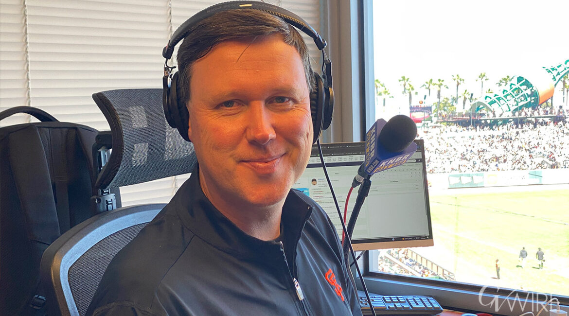 Giants broadcaster Dave Flemming started his pro career 25 years ago in Visalia