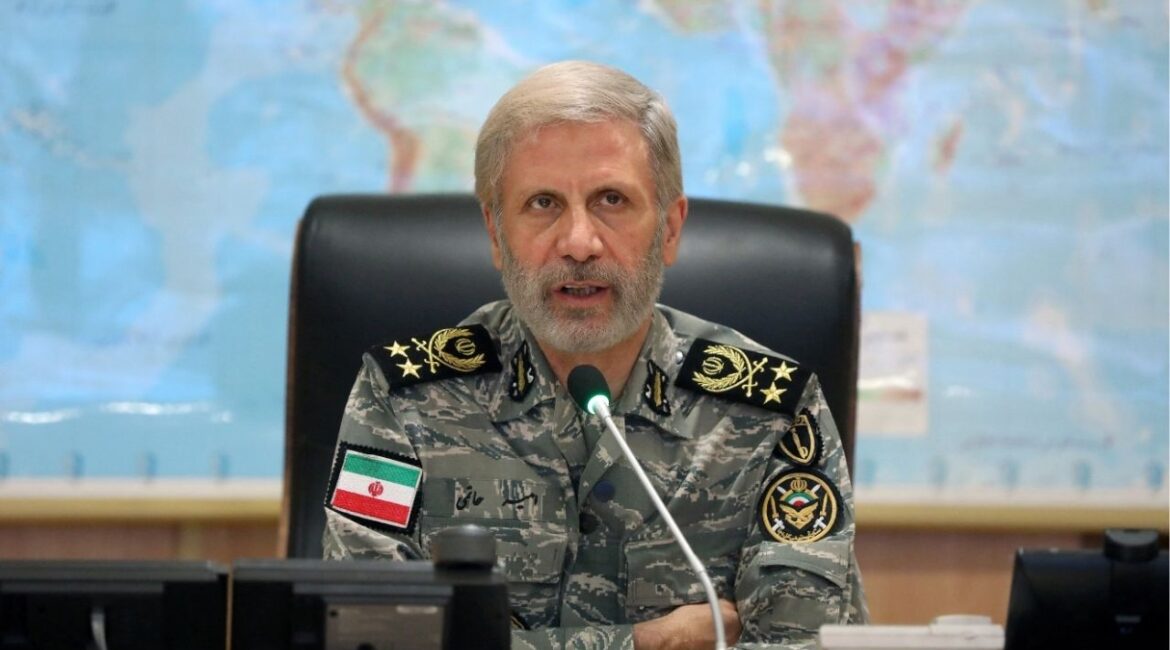 Iranian Army commander-in-chief Amir Hatami attends a meeting in the Iranian Army's War Command Room at an undisclosed location in Iran, in this handout image obtained on June 23, 2025. (Reuters File)