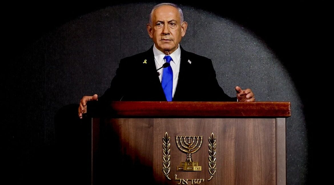 Israeli Prime Minister Benjamin Netanyahu attends the U.S. Independence Day reception, known as the annual "Fourth of July" celebration, hosted by Newsmax, in Jerusalem August 13, 2025. (Reuters File)