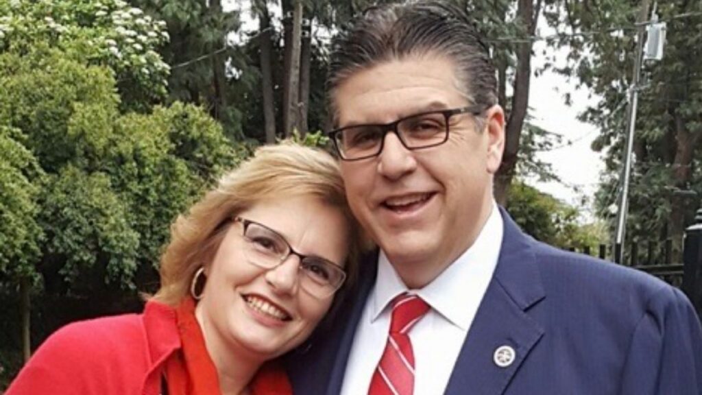 Joseph Castro (right), former Fresno State president and CSU chancellor, is receiving hospice care, with his family requesting privacy and prayers while community members can share messages of support online. (Special to GV Wire)