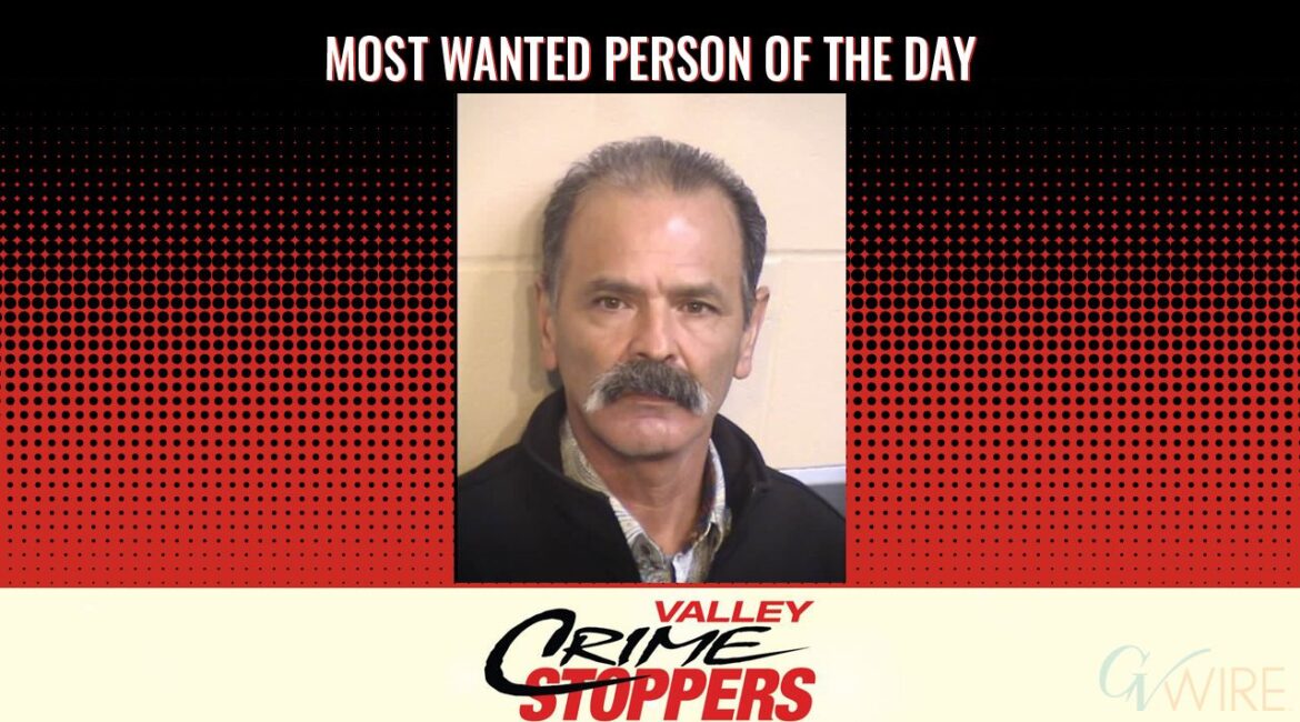 Joshua Montoya is Valley Crime Stoppers' Most Wanted Person of the Day for August 13, 2025. (Valley Crimes Stoppers)
