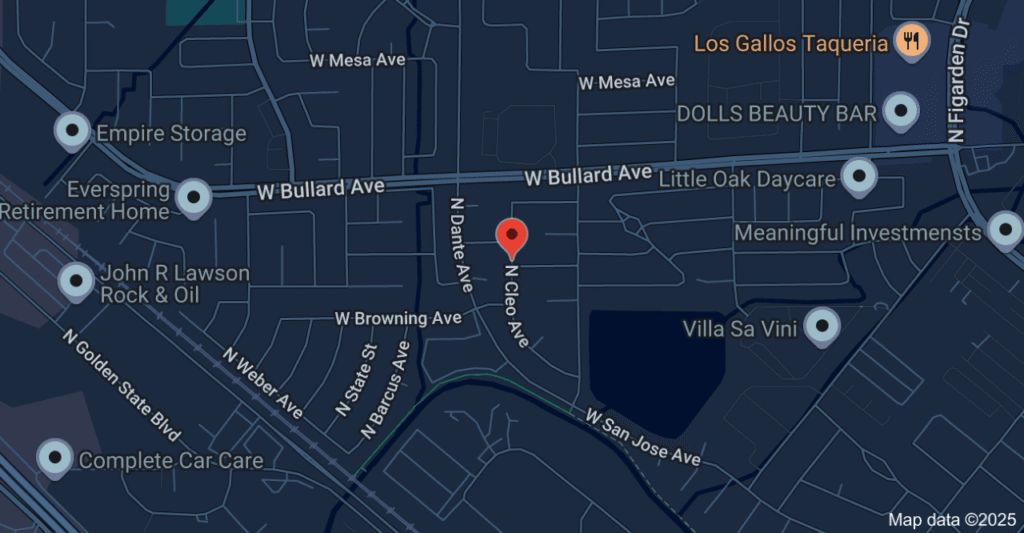 Fresno Location of a Homicide, August 2, 2025