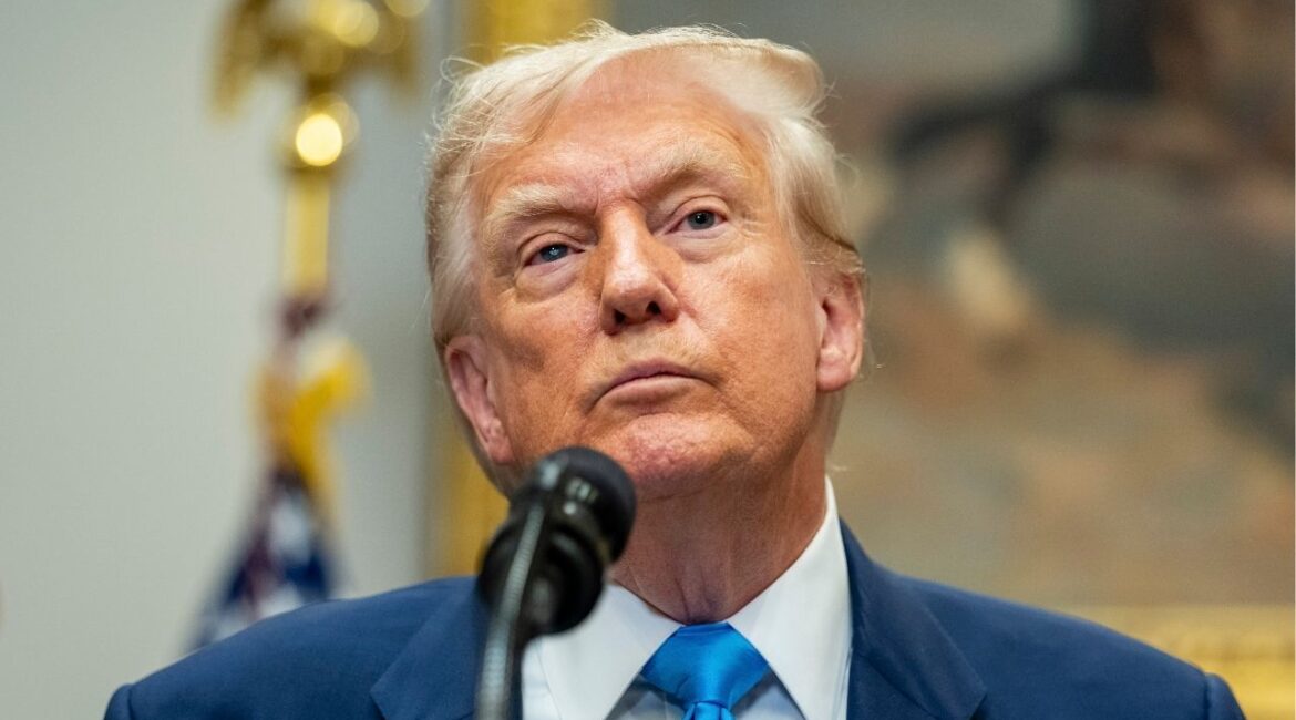 President Donald Trump takes questions from reporters at the White House in Washington, July 30, 2025. The conversation between President Trump and former Gov. Andrew Cuomo came at a time when Cuomo was publicly pushing Mayor Eric Adams and other rivals to drop out of the race in hopes of consolidating the support of voters who oppose the frontrunner, Assemblyman Zohran Mamdani. (Eric Lee/The New York Times)