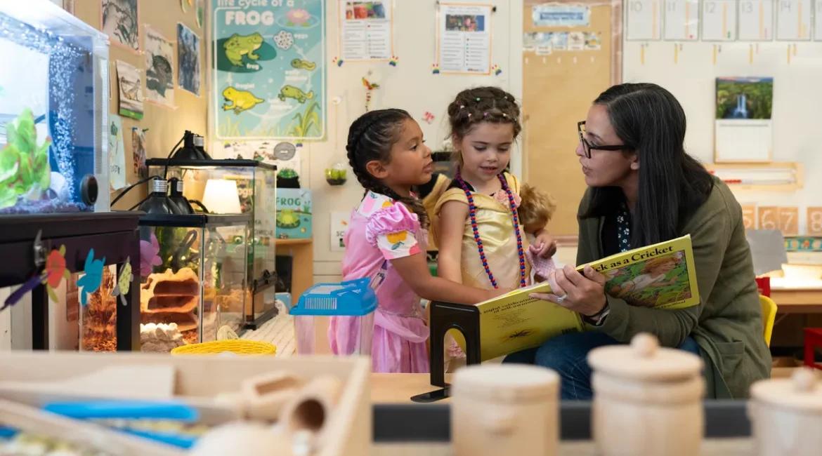 Inside a Concord California TK Classroom