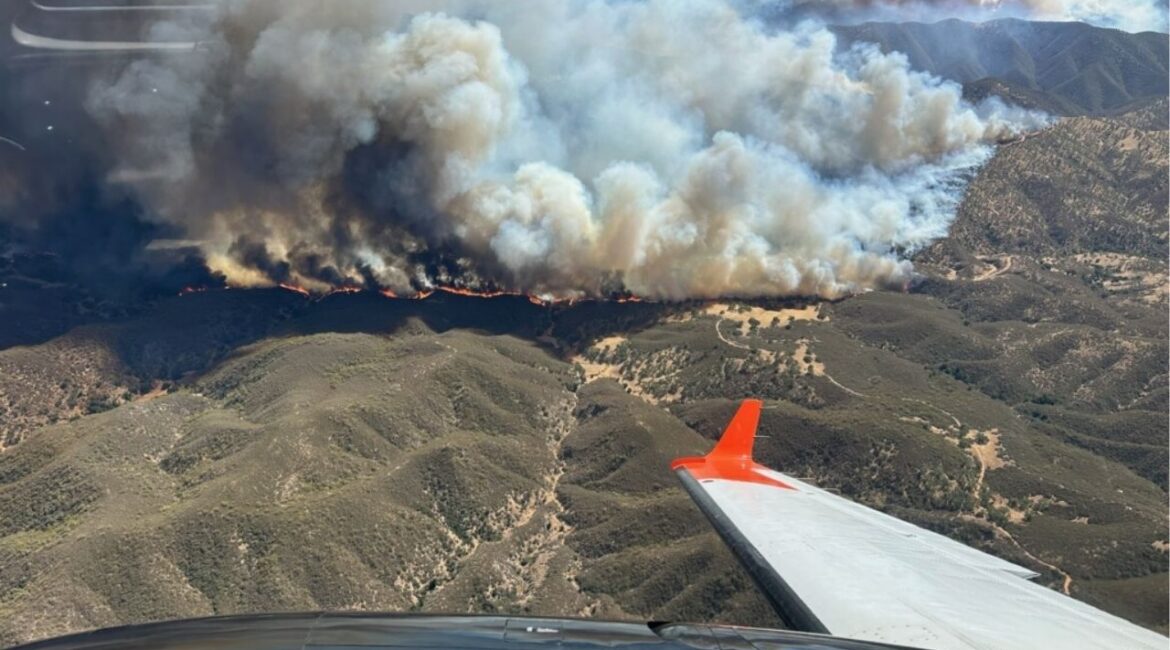 The Gifford Fire, now California’s largest wildfire of 2025 at 83,933 acres with 9% containment, has prompted widespread evacuation orders and warnings across San Luis Obispo and Santa Barbara counties, along with road closures and emergency shelter services. (U.S. Forest Service)
