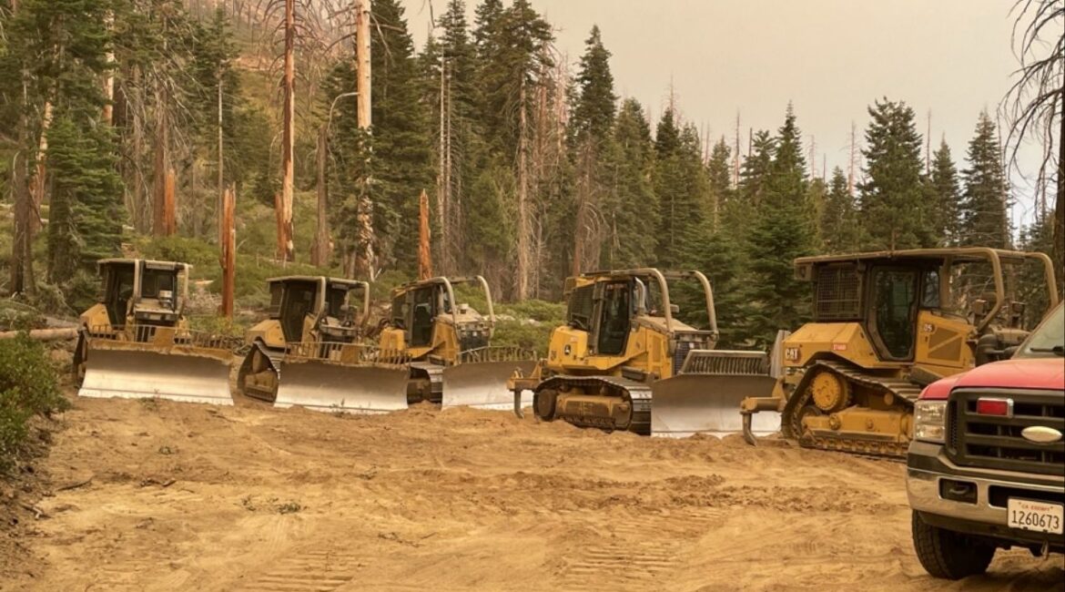 The lightning-sparked Garnet Fire in Fresno County has burned 17,561 acres since Aug. 24 and is 8% contained., officials said Saturday, August 30, 2025. (U.S. Forest Service)