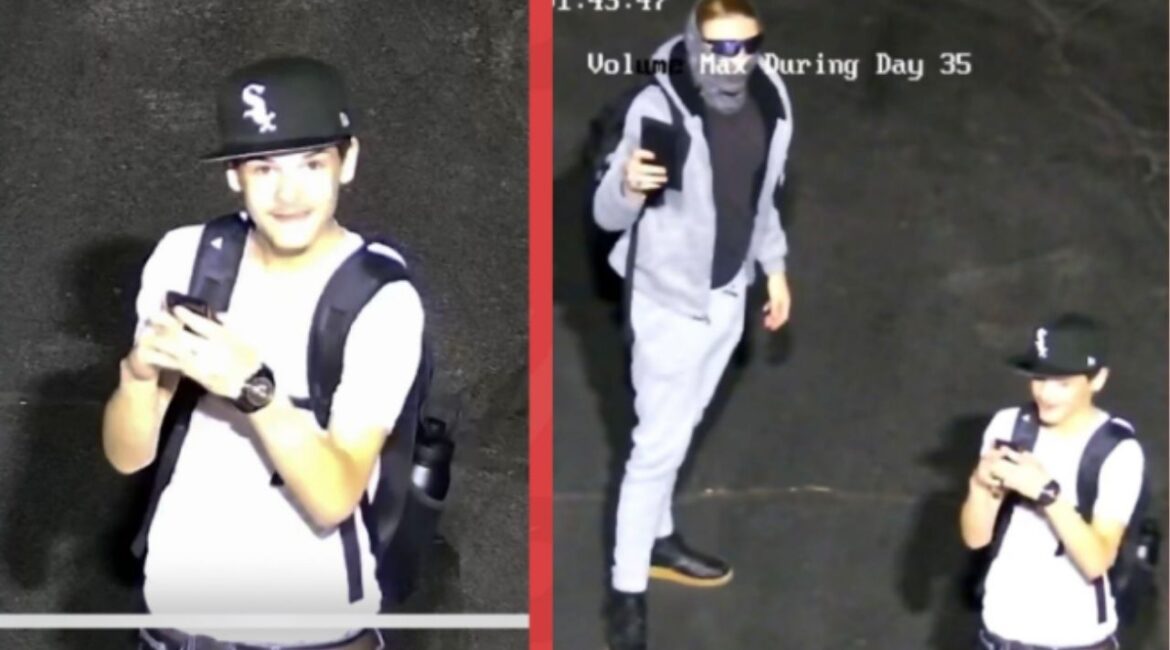 Two suspects are being sought in Fresno after allegedly starting a fire on July 15, 2025, at 2097 W. Shaw Avenue, and Valley Crime Stoppers is asking for anonymous tips. (Valley Crime Stoppers)